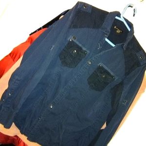 🥶International concepts 🥶SIZE SMALL🥶 BLUE AND DARK BLUE STRIPES